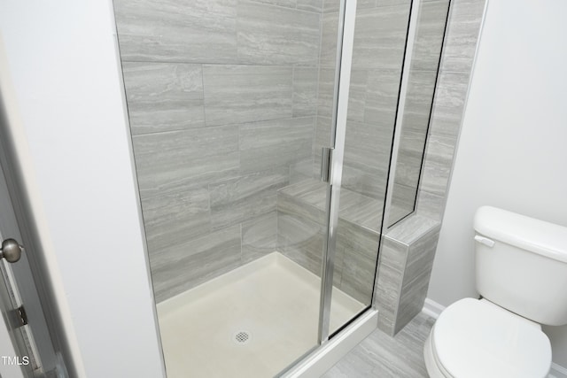 2401 Laurel Valley Way, Raleigh, NC 27604 - full bathroom with toilet and a shower stall