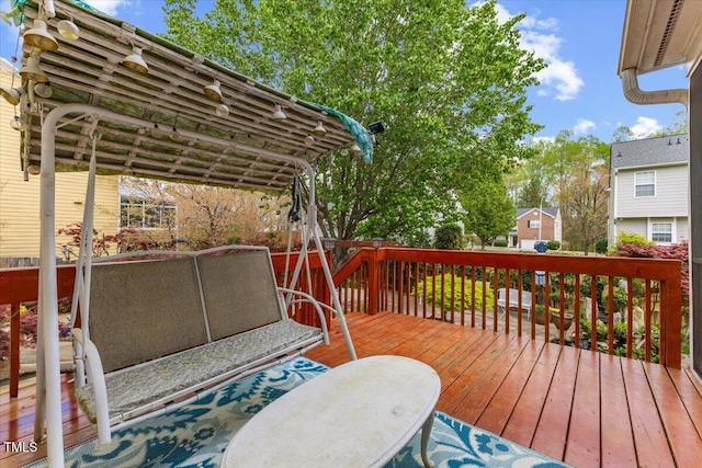 1012 Delta River Way, Knightdale, NC 27545 - deck with outdoor lounge area