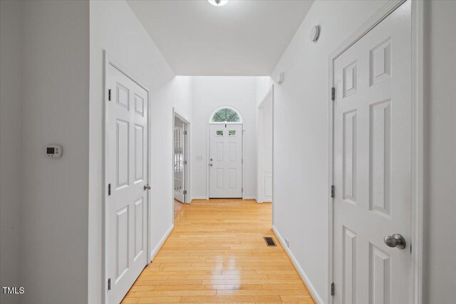 1012 Delta River Way, Knightdale, NC 27545 - hall featuring light wood-type flooring and baseboards