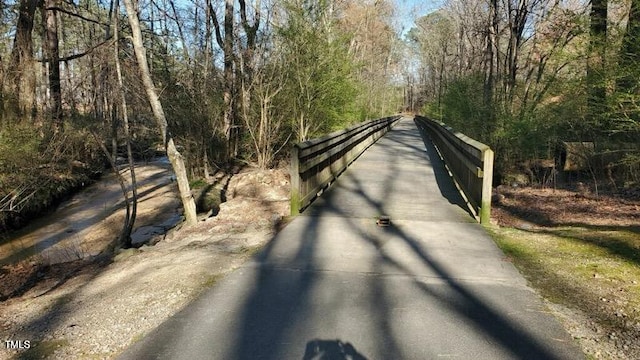 1012 Delta River Way, Knightdale, NC 27545 - view of road with a view of trees