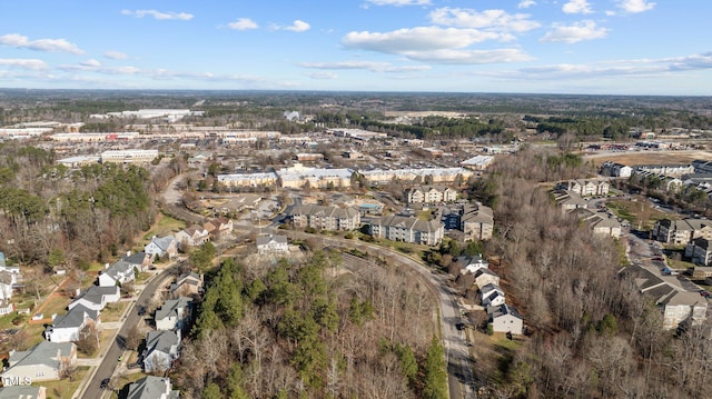 1012 Delta River Way, Knightdale, NC 27545 - aerial overview of property's location featuring nearby suburban area