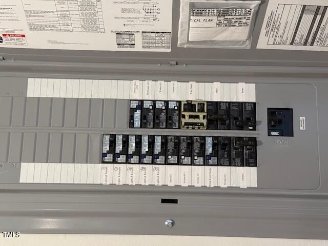 utilities with electric panel