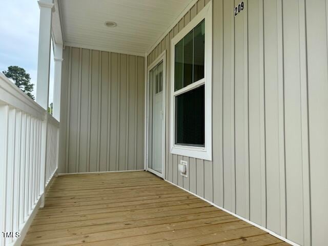view of deck