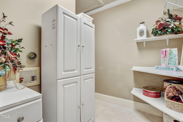 1605 Hunting Ridge Rd, Raleigh, NC 27615 - interior space featuring baseboards and cabinet space