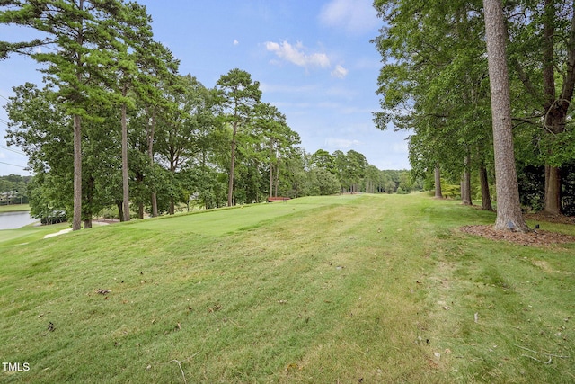 1605 Hunting Ridge Rd, Raleigh, NC 27615 - view of yard with a water view and golf course view
