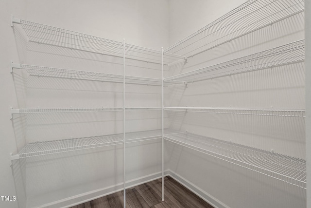 view of pantry