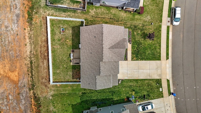drone / aerial view