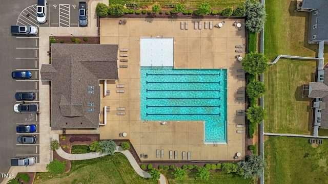 aerial view