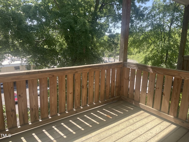 view of deck