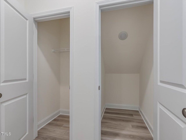 view of closet