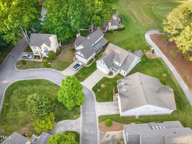 17 Nicklaus Way, Clayton, NC 27520 - drone / aerial view featuring golf course view and a residential view