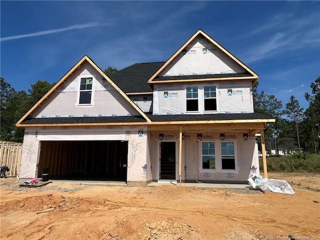 794 Union St, Raeford, NC 28376 - unfinished property featuring covered porch