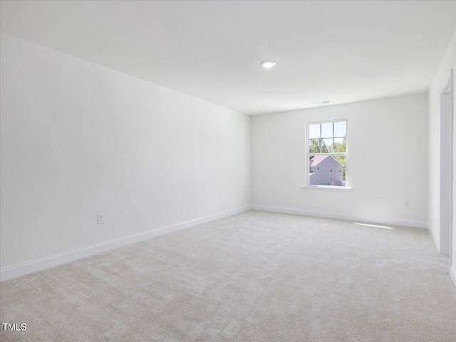33 Celtic Ln, Lillington, NC 27546 - unfurnished room with recessed lighting, carpet flooring, and baseboards