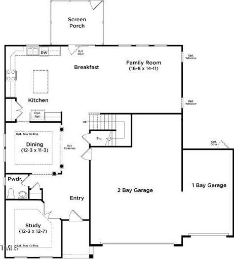 33 Celtic Ln, Lillington, NC 27546 - view of layout