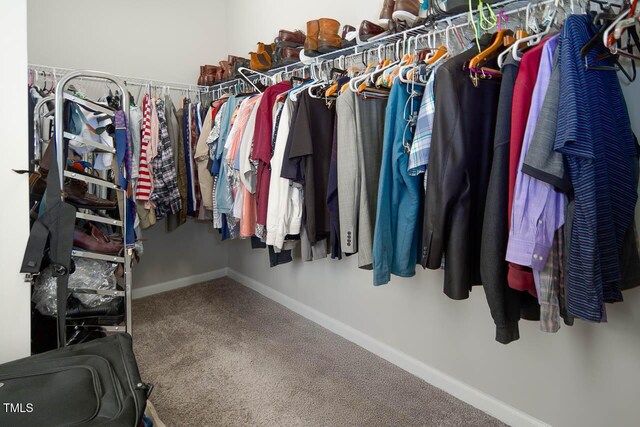 1018 Excite Ave, Morrisville, NC 27560 - walk in closet with carpet flooring
