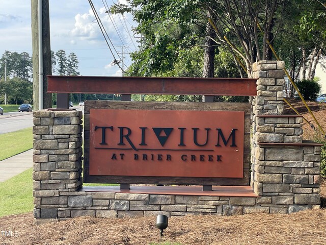 1018 Excite Ave, Morrisville, NC 27560 - view of community / neighborhood sign