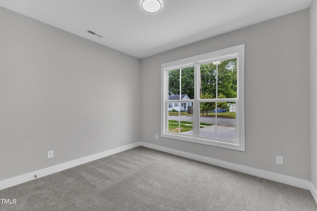 401 N Raiford St, Selma, NC 27576 - carpeted empty room with baseboards