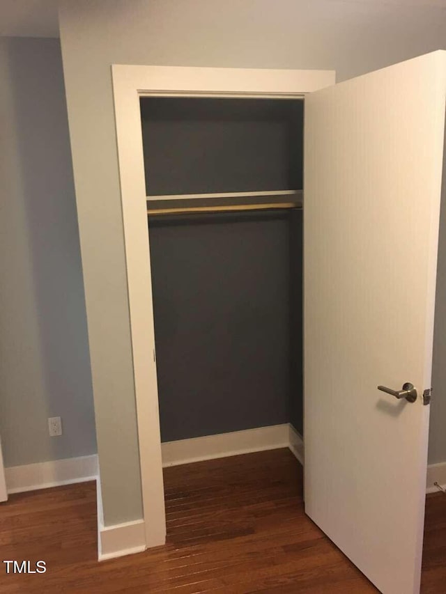 view of closet