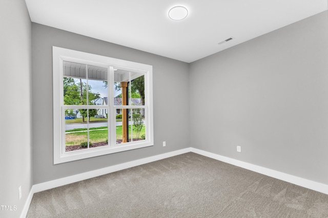 405 N Raiford St, Selma, NC 27576 - carpeted empty room with baseboards