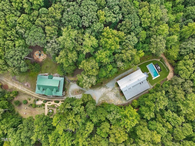 drone / aerial view