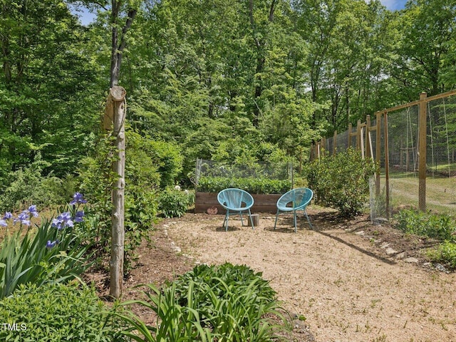 exterior space featuring fence