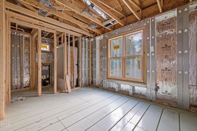 misc room featuring hardwood / wood-style flooring