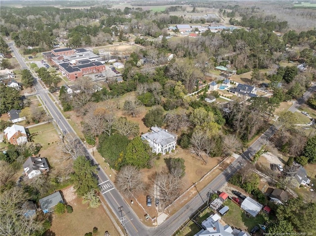 205 N Vance St, Pembroke, NC 28377 - birds eye view of property