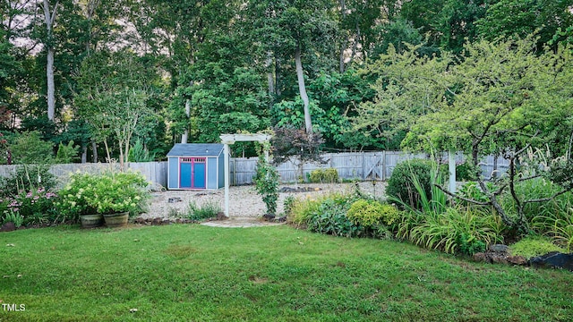 5031 Mckittrick Ln, Durham, NC 27712 - fenced backyard with a storage shed