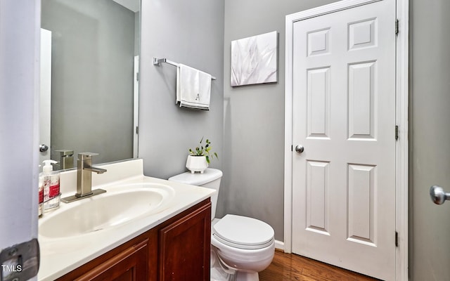 5031 Mckittrick Ln, Durham, NC 27712 - bathroom with vanity and wood finished floors