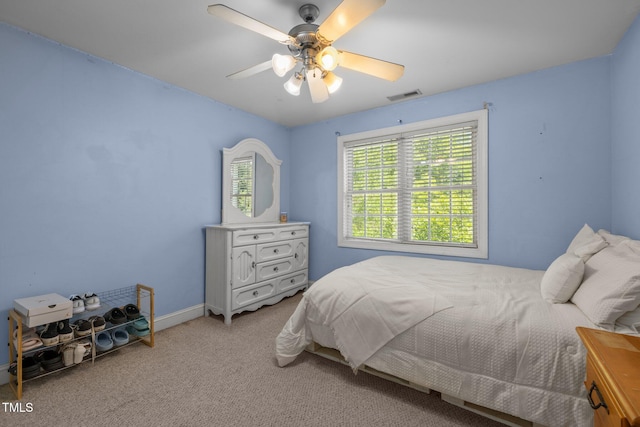 1420 Norwood Crest Ct, Raleigh, NC 27614 - carpeted bedroom featuring a ceiling fan and baseboards