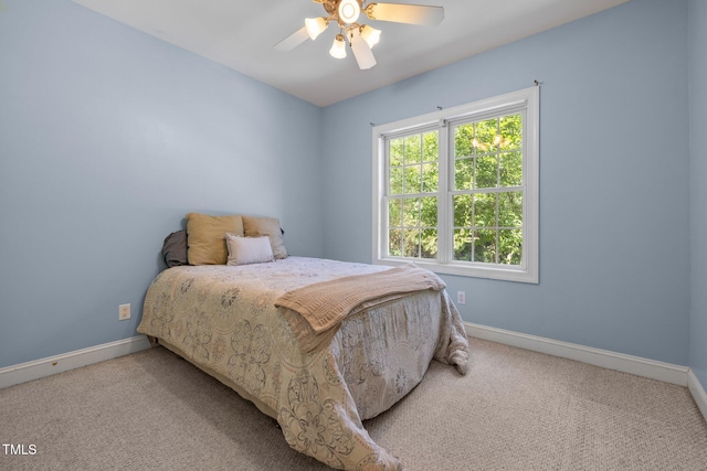 1420 Norwood Crest Ct, Raleigh, NC 27614 - carpeted bedroom with baseboards and a ceiling fan