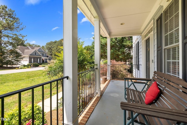 1420 Norwood Crest Ct, Raleigh, NC 27614 - view of covered porch