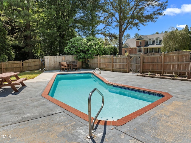 1420 Norwood Crest Ct, Raleigh, NC 27614 - view of pool featuring a patio area, a gate, and a fenced backyard