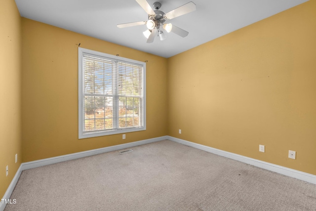 1420 Norwood Crest Ct, Raleigh, NC 27614 - carpeted empty room featuring ceiling fan and baseboards