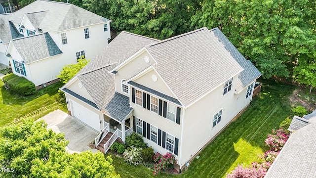 437 New Parkside Dr, Chapel Hill, NC 27516 - bird's eye view