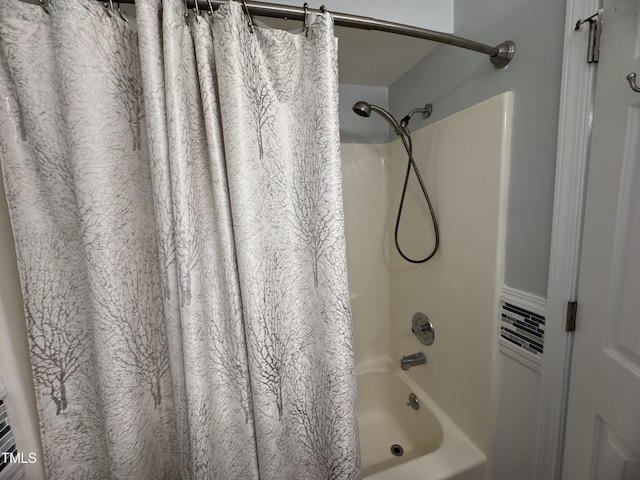 504 Carolina Beach Ave S Unit 2L, Carolina Beach, NC 28428 - full bathroom featuring shower / bath combo