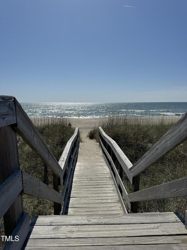 504 Carolina Beach Ave S Unit 2L, Carolina Beach, NC 28428 - view of home's community with view of water and beach