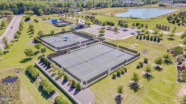127 Post Oak Rd, Chapel Hill, NC 27516 - drone / aerial view of a large body of water
