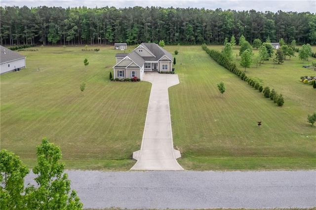 8220 Rivermist Ln, Linden, NC 28356 - bird's eye view with a rural view