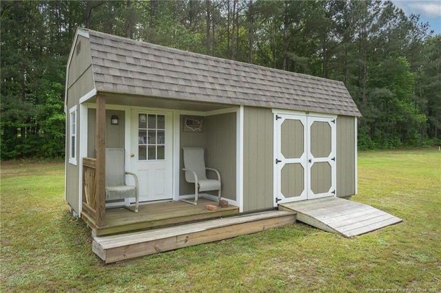 8220 Rivermist Ln, Linden, NC 28356 - view of outbuilding with an outbuilding