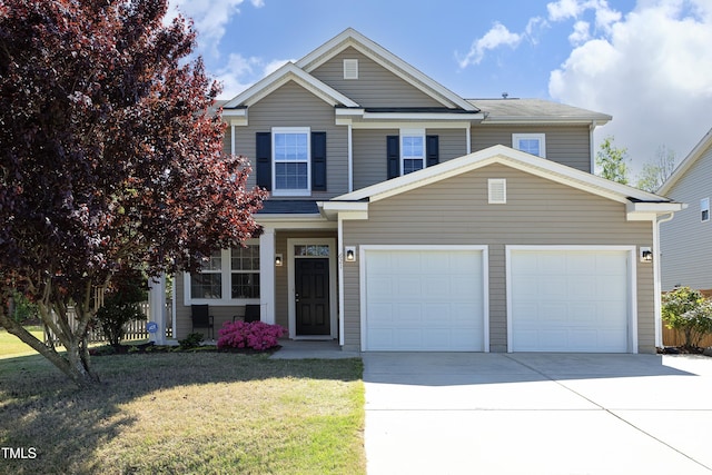 621 Childsberg Way, Hillsborough, NC 27278 - traditional home featuring a garage, a front yard, and concrete driveway