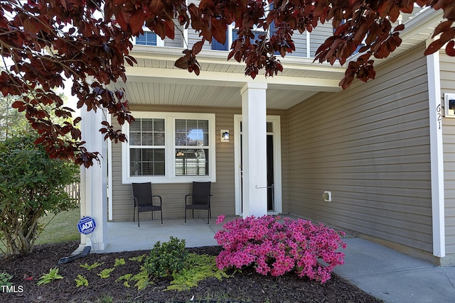621 Childsberg Way, Hillsborough, NC 27278 - entrance to property featuring covered porch
