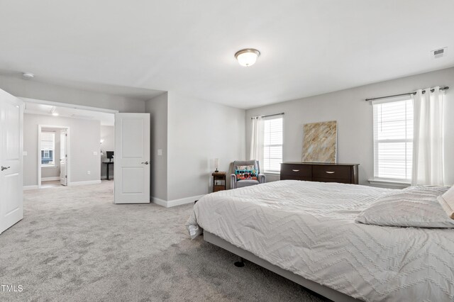 147 Antler Steel Dr, Clayton, NC 27527 - bedroom with carpet flooring, baseboards, and visible vents