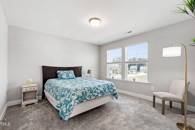 147 Antler Steel Dr, Clayton, NC 27527 - bedroom with carpet floors, baseboards, and visible vents