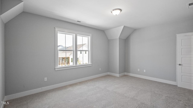 1733 Birdhaven Ln Lot 2217, Wendell, NC 27591 - additional living space with lofted ceiling and carpet