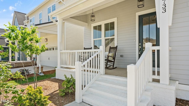 1733 Birdhaven Ln Lot 2217, Wendell, NC 27591 - property entrance with covered porch and an attached garage