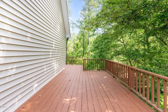 200 Weybossett Rd, Henderson, NC 27537 - view of wooden terrace