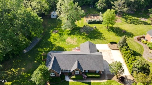 bird's eye view