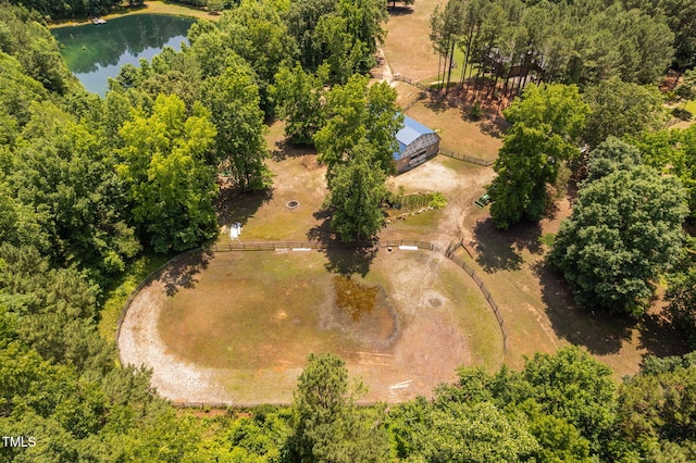 108 Cedarwood Dr, Louisburg, NC 27549 - aerial view of a large body of water