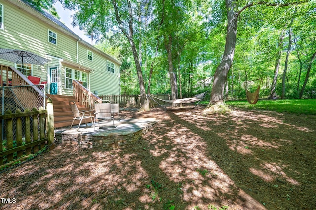 1166 NC Highway 87 N, Pittsboro, NC 27312 - view of yard featuring a patio
